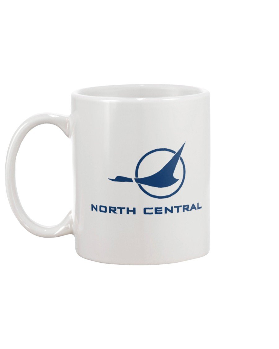North Central Airlines Coffee Mug - White