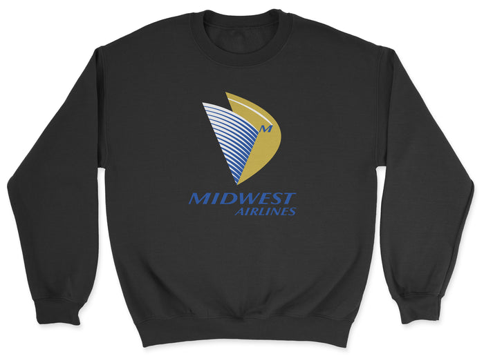 Midwest Airlines Unisex Sweatshirt - Black