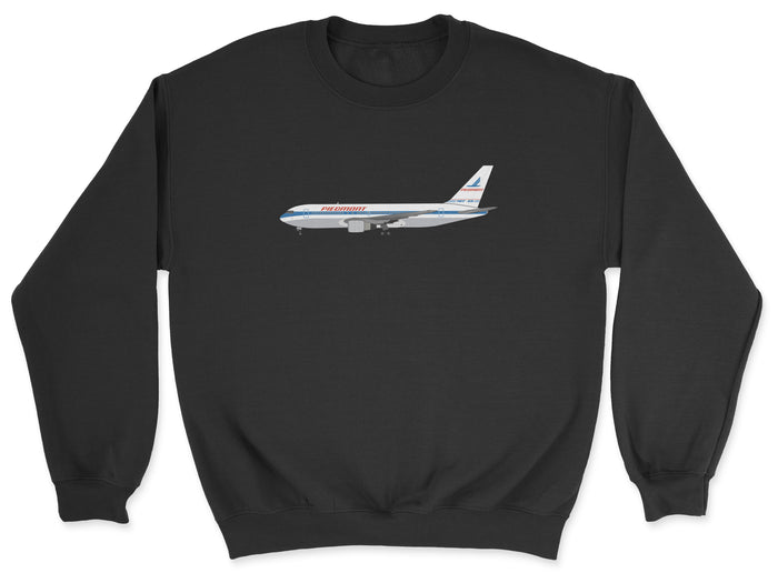 Piedmont Airlines Boeing 767 Unisex Sweatshirt - Black
