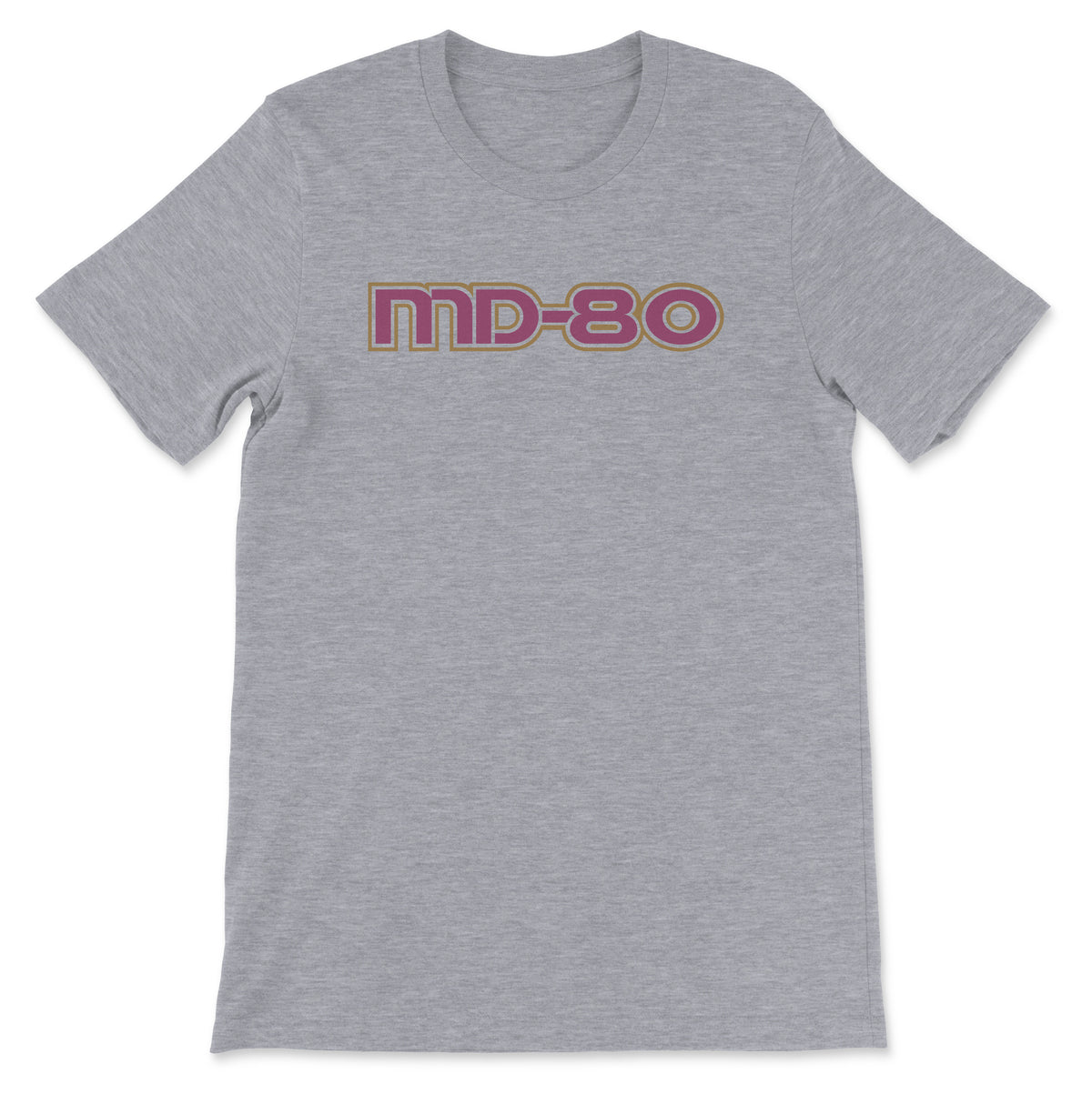 McDonnell Douglas MD-80 Unisex T-Shirt - Athletic Heather