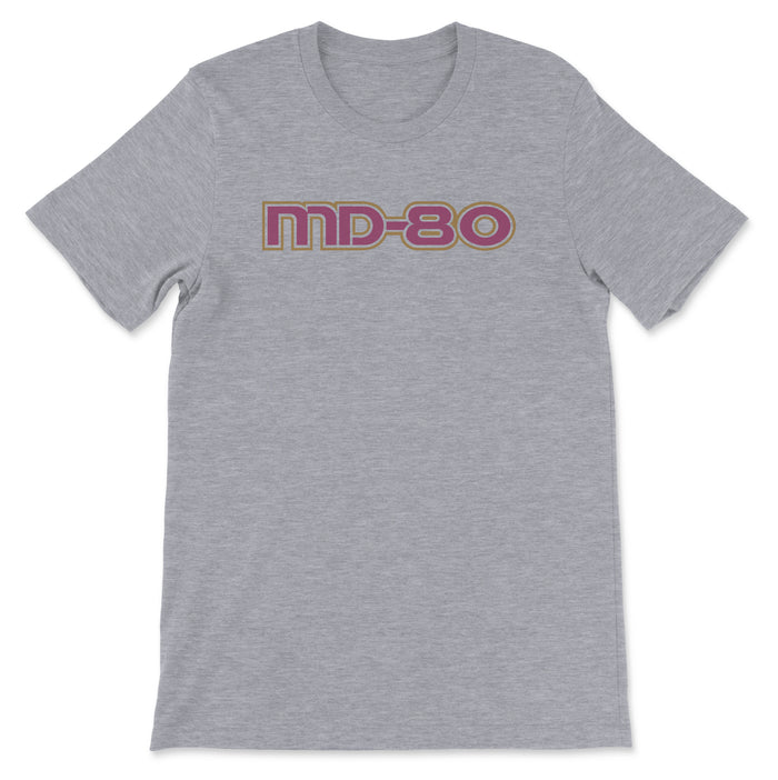McDonnell Douglas MD-80 Unisex T-Shirt - Athletic Heather