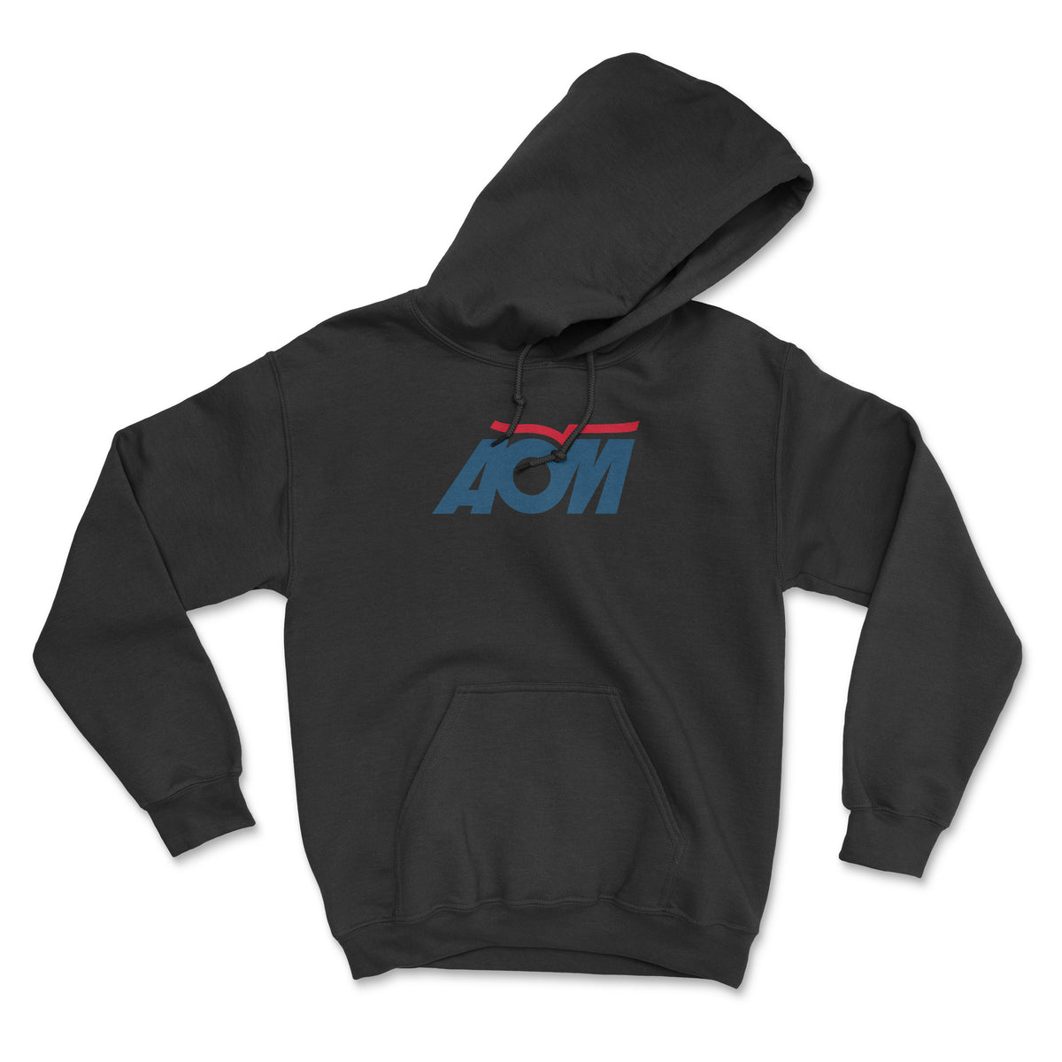 AOM French Airlines Unisex Hoodie - Black