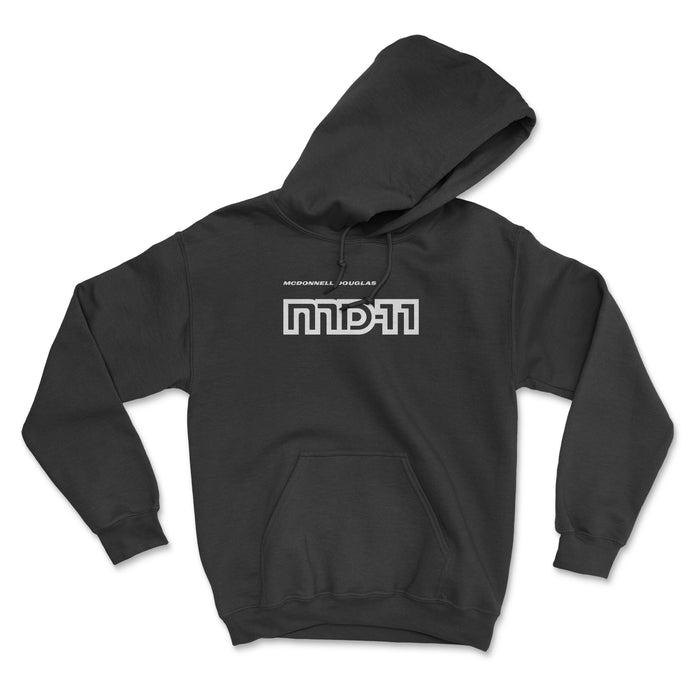 McDonnell Douglas MD-11 Unisex Hoodie - Black