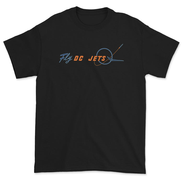 Fly DC Jets Sign Unisex T-Shirt - Black