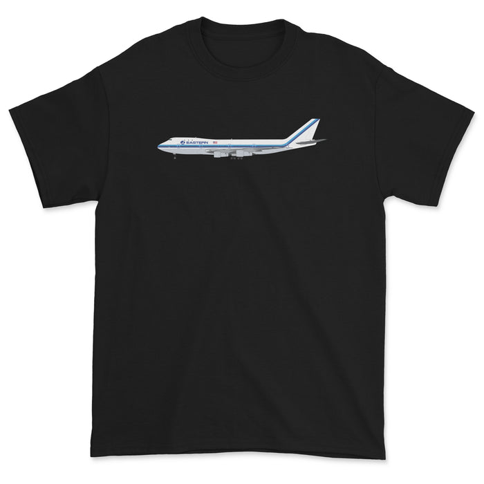 Eastern Airlines Boeing 747 Unisex T-Shirt - Black