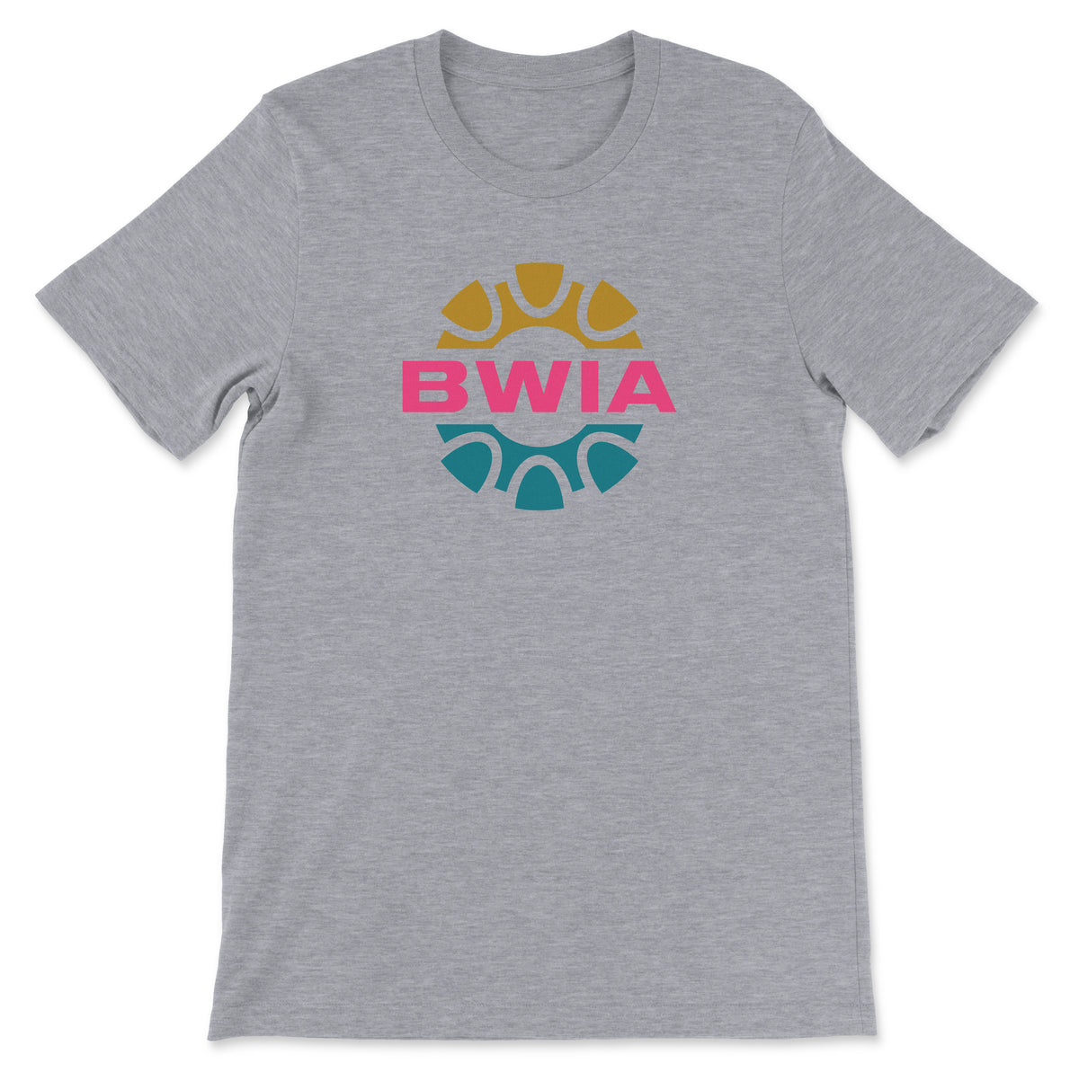 BWIA West Indies Airways Unisex T-Shirt - Athletic Heather