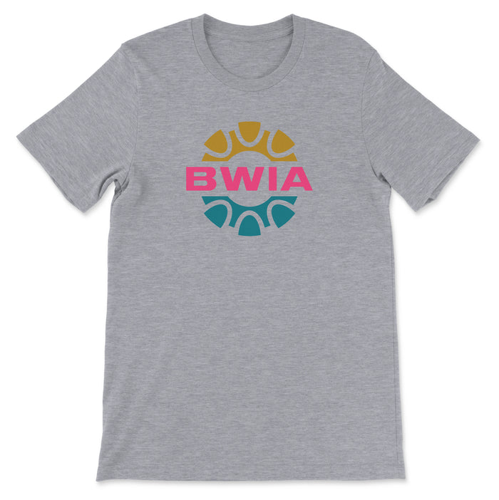 BWIA West Indies Airways Unisex T-Shirt - Athletic Heather