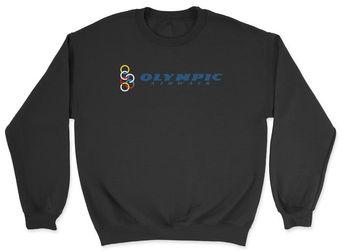 Olympic Airways Unisex Sweatshirt - Black