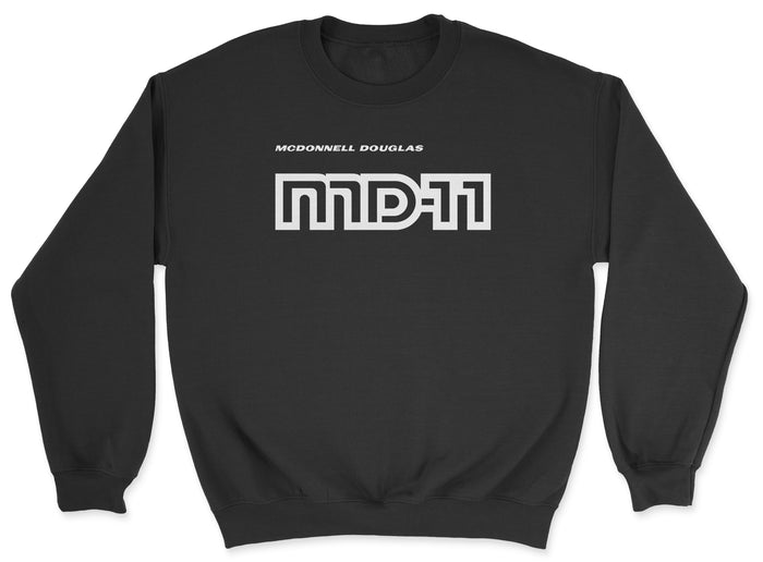 McDonnell Douglas MD-11 Unisex Sweatshirt - Black