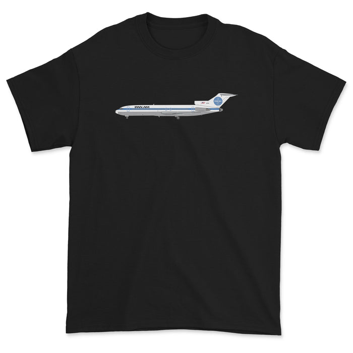 Pan Am Boeing 727 Unisex T-Shirt - Black