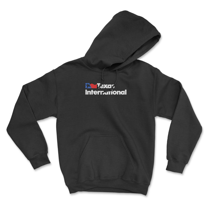 Texas International Airlines Unisex Hoodie - Black
