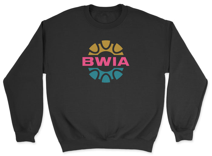 BWIA West Indies Airways Unisex Sweatshirt - Black