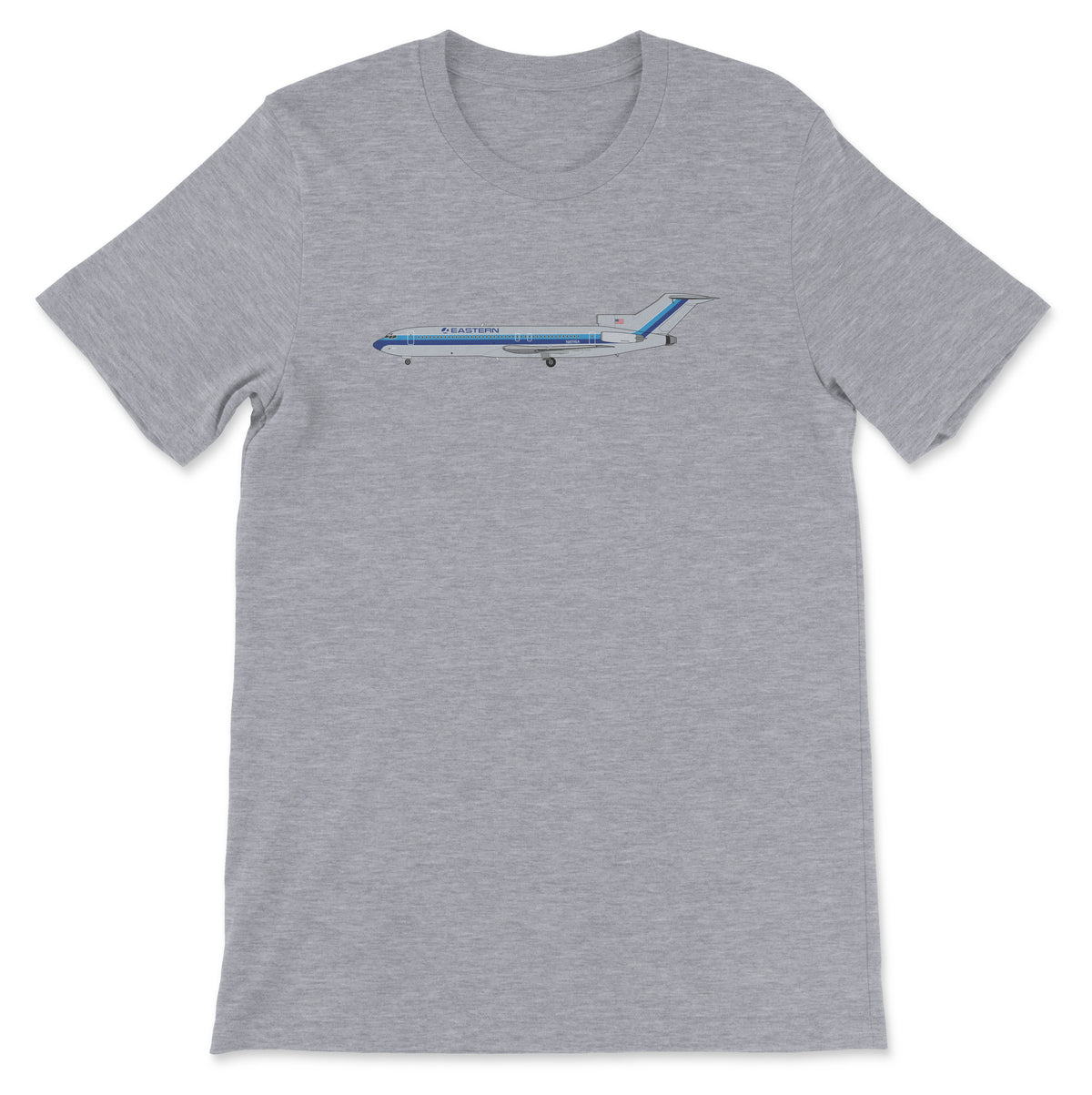 Eastern Airlines Boeing 727 Unisex T-Shirt - Athletic Heather