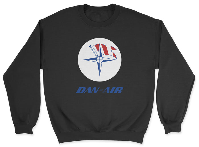 Dan-Air Unisex Sweatshirt - Black