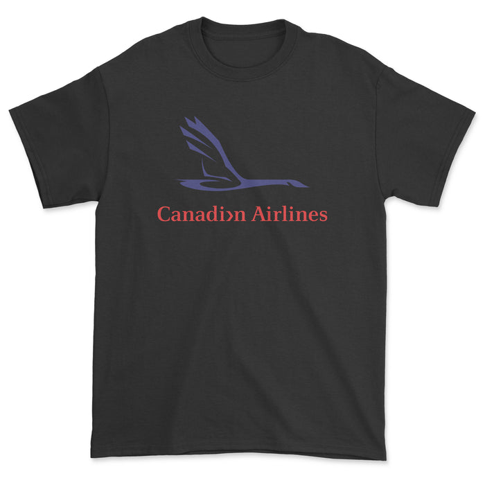 Canadian Airlines Unisex T-Shirt - Black