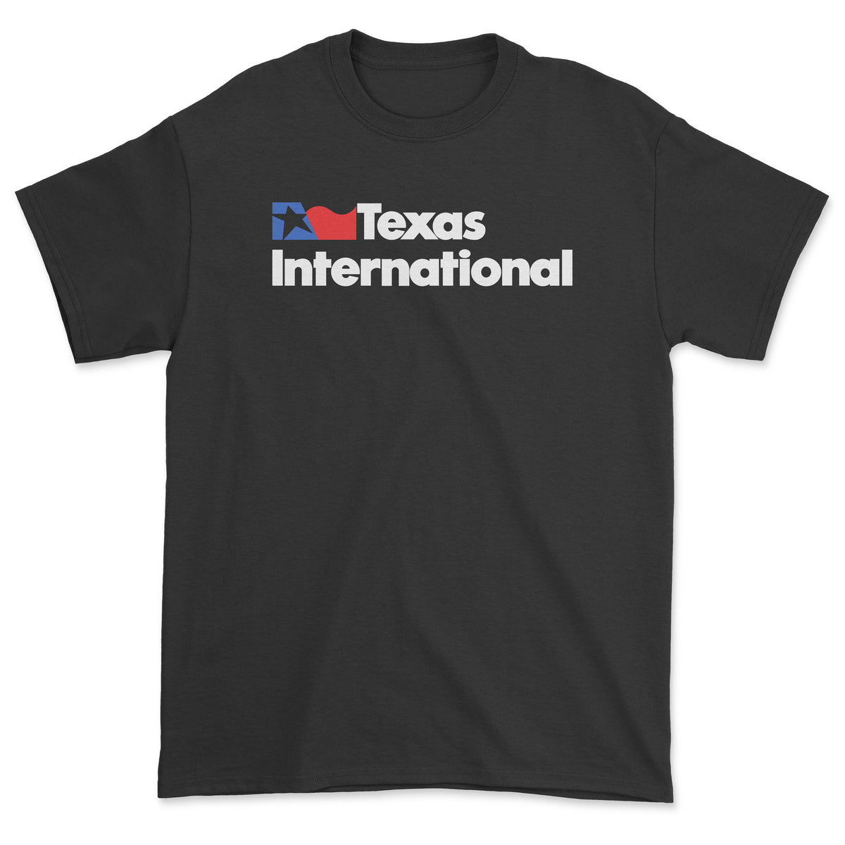 Texas International Airlines Unisex T-Shirt - Black