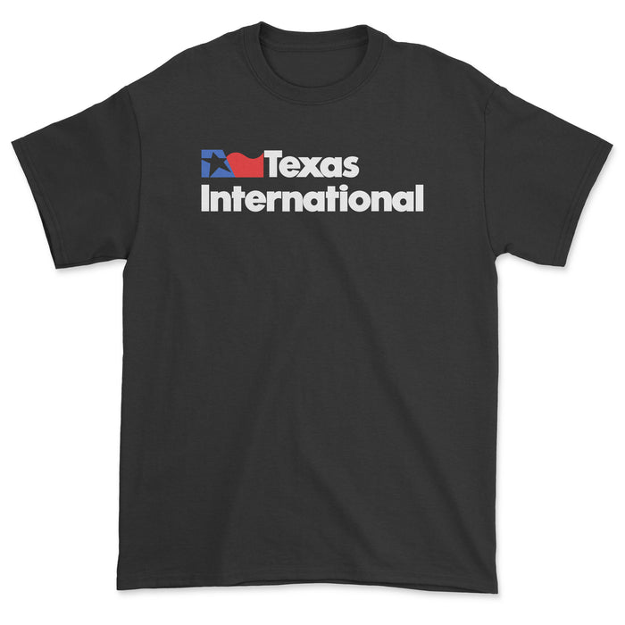 Texas International Airlines Unisex T-Shirt - Black