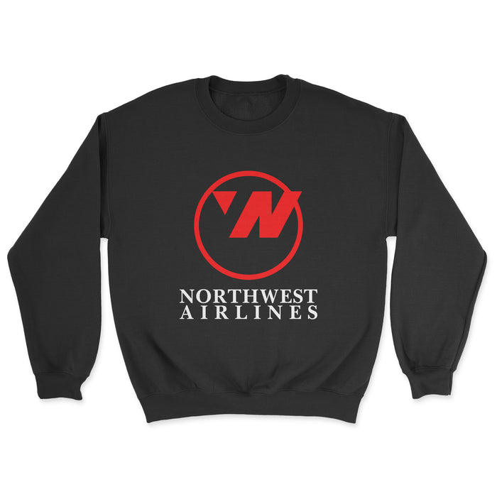 Northwest Airlines Unisex Sweatshirt - Black