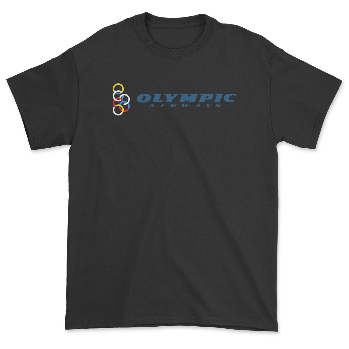Olympic Airways Unisex T-Shirt - Black