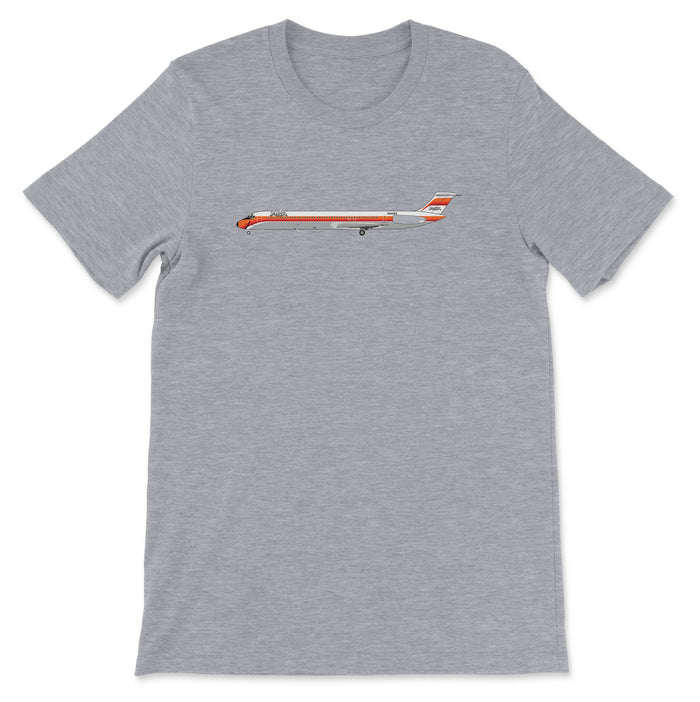 PSA McDonnell Douglas MD-80 Unisex T-Shirt - Athletic Heather