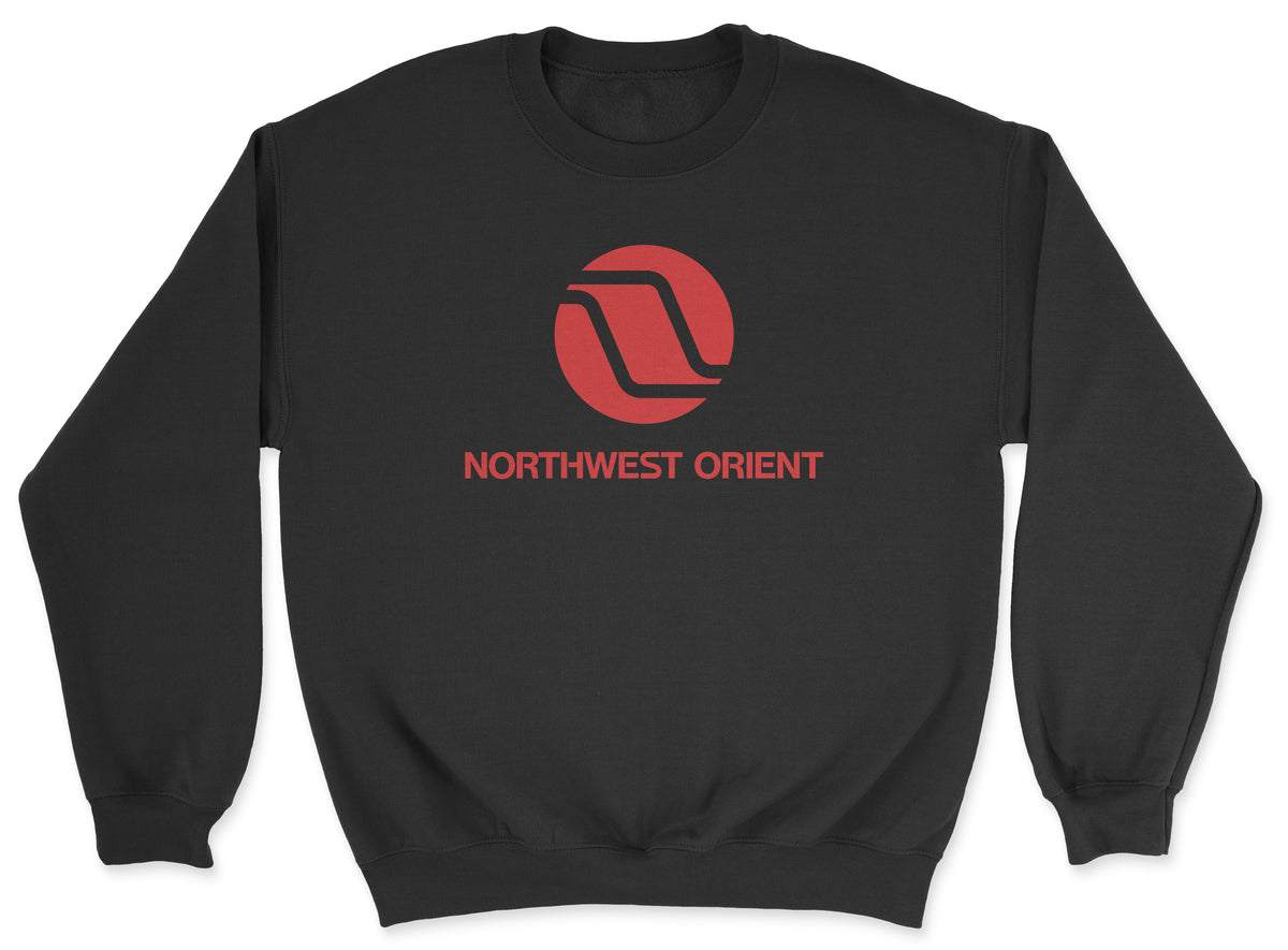 Northwest Orient Airlines Unisex Sweatshirt - Black