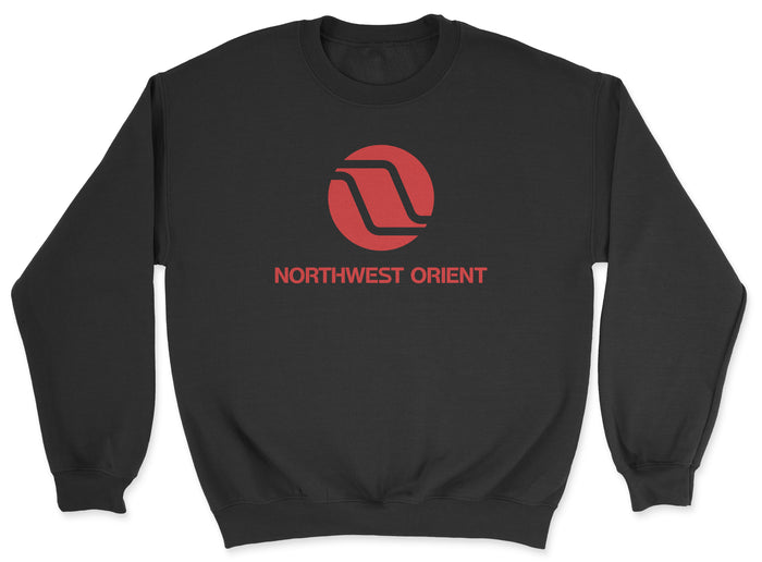 Northwest Orient Airlines Unisex Sweatshirt - Black