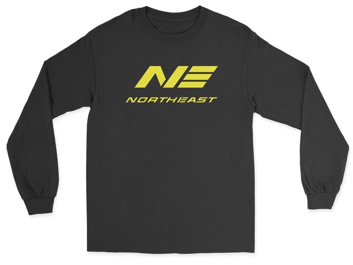 Northeast Airlines Unisex Long Sleeve T-Shirt - Black