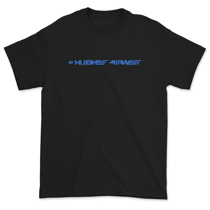 Hughes Airwest Unisex T-Shirt - Black