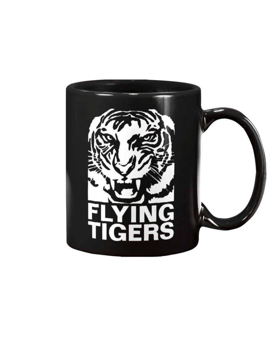 Flying Tigers Coffee Mug - Black