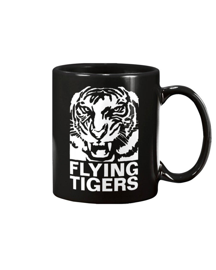 Flying Tigers Coffee Mug - Black