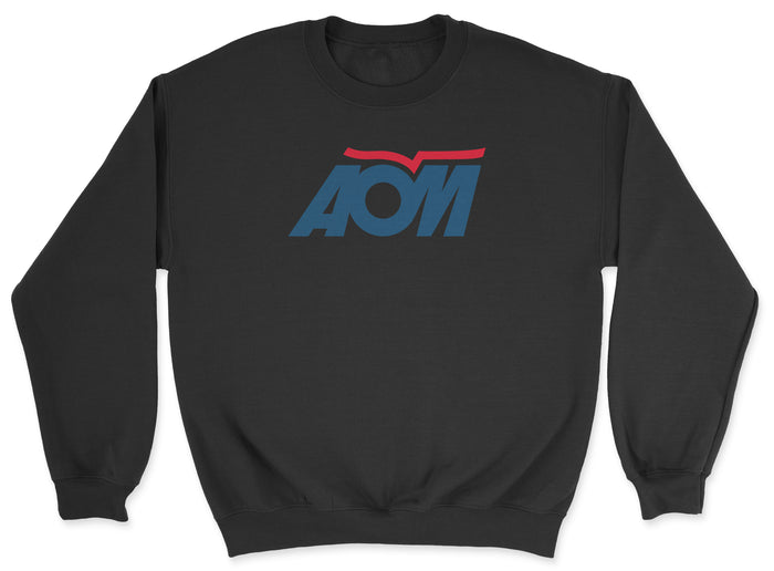 AOM French Airlines Unisex Sweatshirt - Black