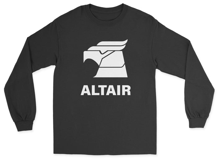 Altair Airlines Unisex Long Sleeve T-Shirt - Black