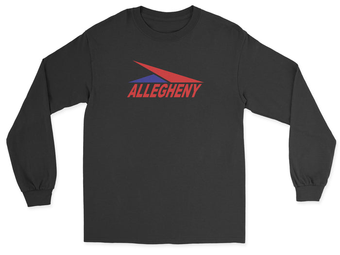 Allegheny Airlines Unisex Long Sleeve T-Shirt - Black