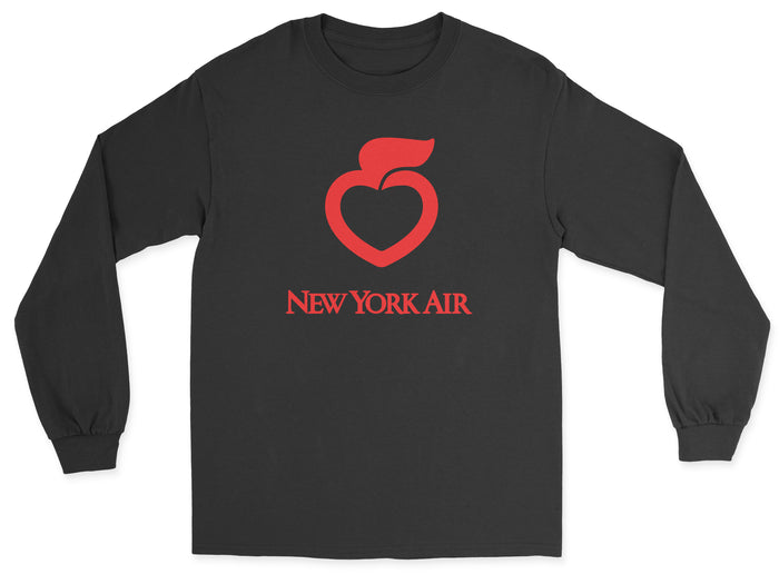 New York Air Unisex Long Sleeve T-Shirt - Black