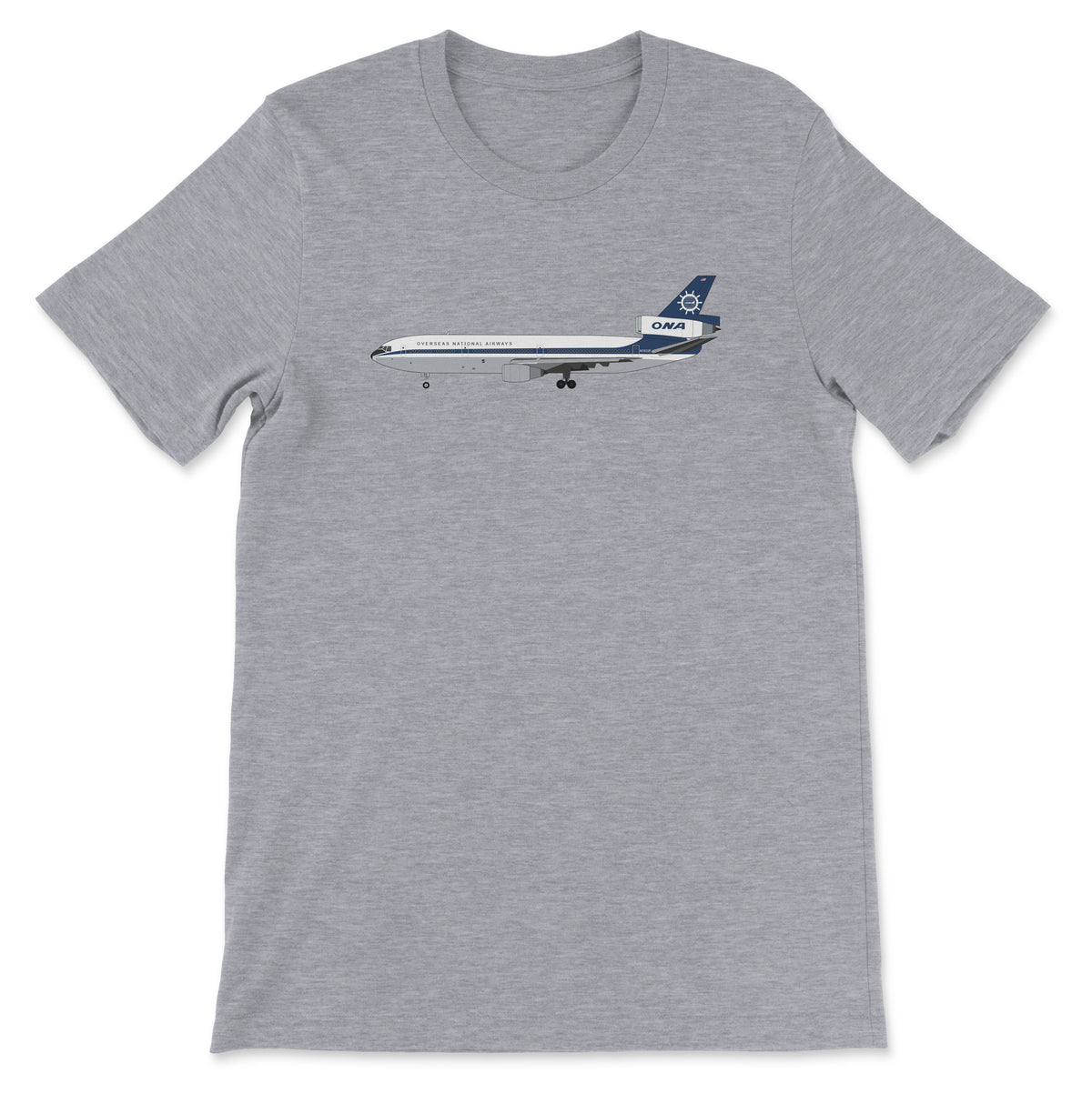 ONA McDonnell Douglas DC-10 Unisex T-Shirt - Athletic Heather