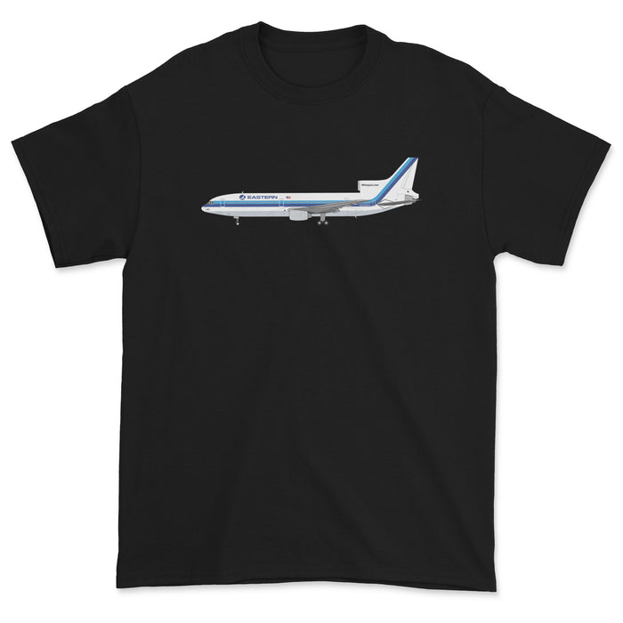 Eastern Airlines Lockheed L-1011 Tristar Unisex T-Shirt - Black
