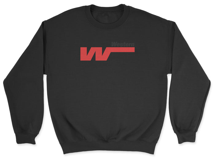 Western Airlines Unisex Sweatshirt - Black