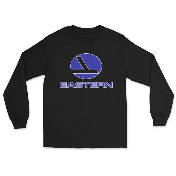 Eastern Airlines Unisex Long Sleeve T-Shirt - Black