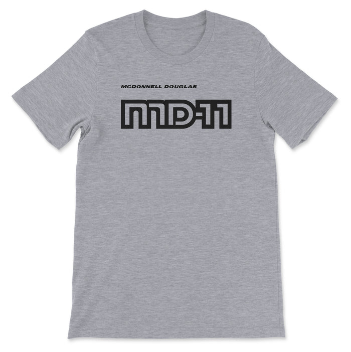 McDonnell Douglas MD-11 Unisex T-Shirt - Athletic Heather