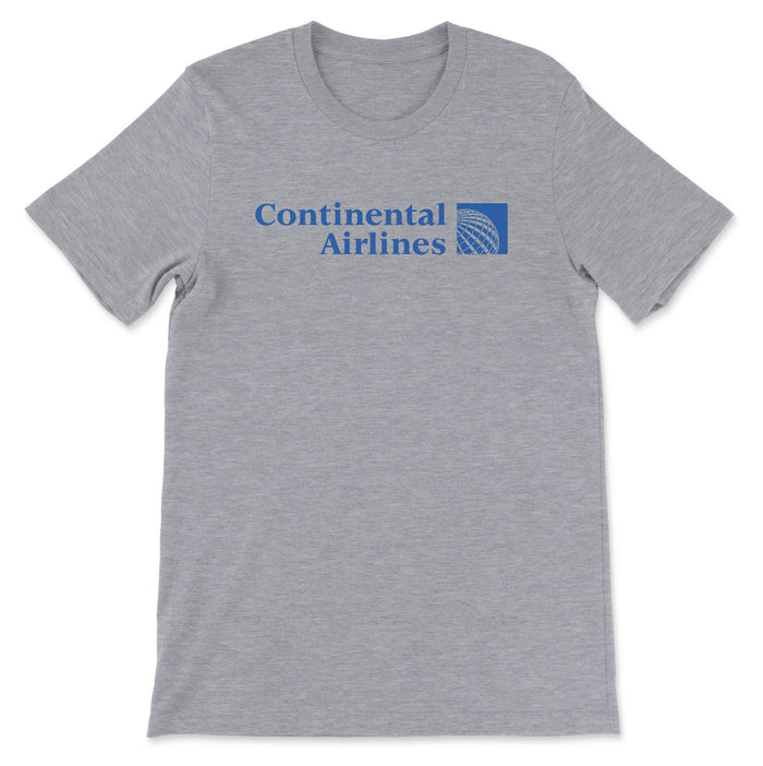 Continental Airlines Unisex T-Shirt - Athletic Heather