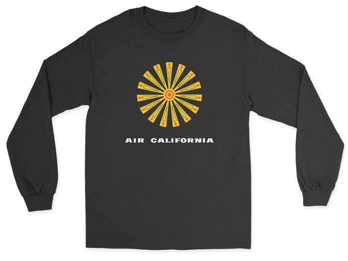 Air California Unisex Long Sleeve T-Shirt - Black