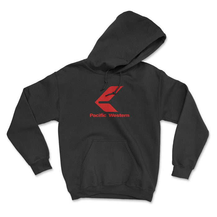 Pacific Western Airlines Unisex Hoodie - Black