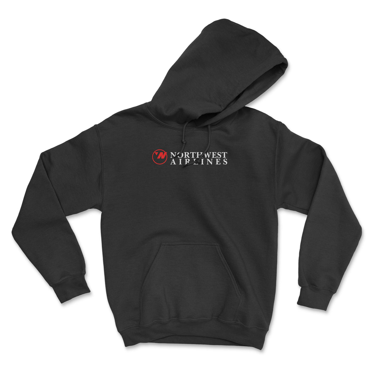 Northwest Airlines Unisex Hoodie - Black