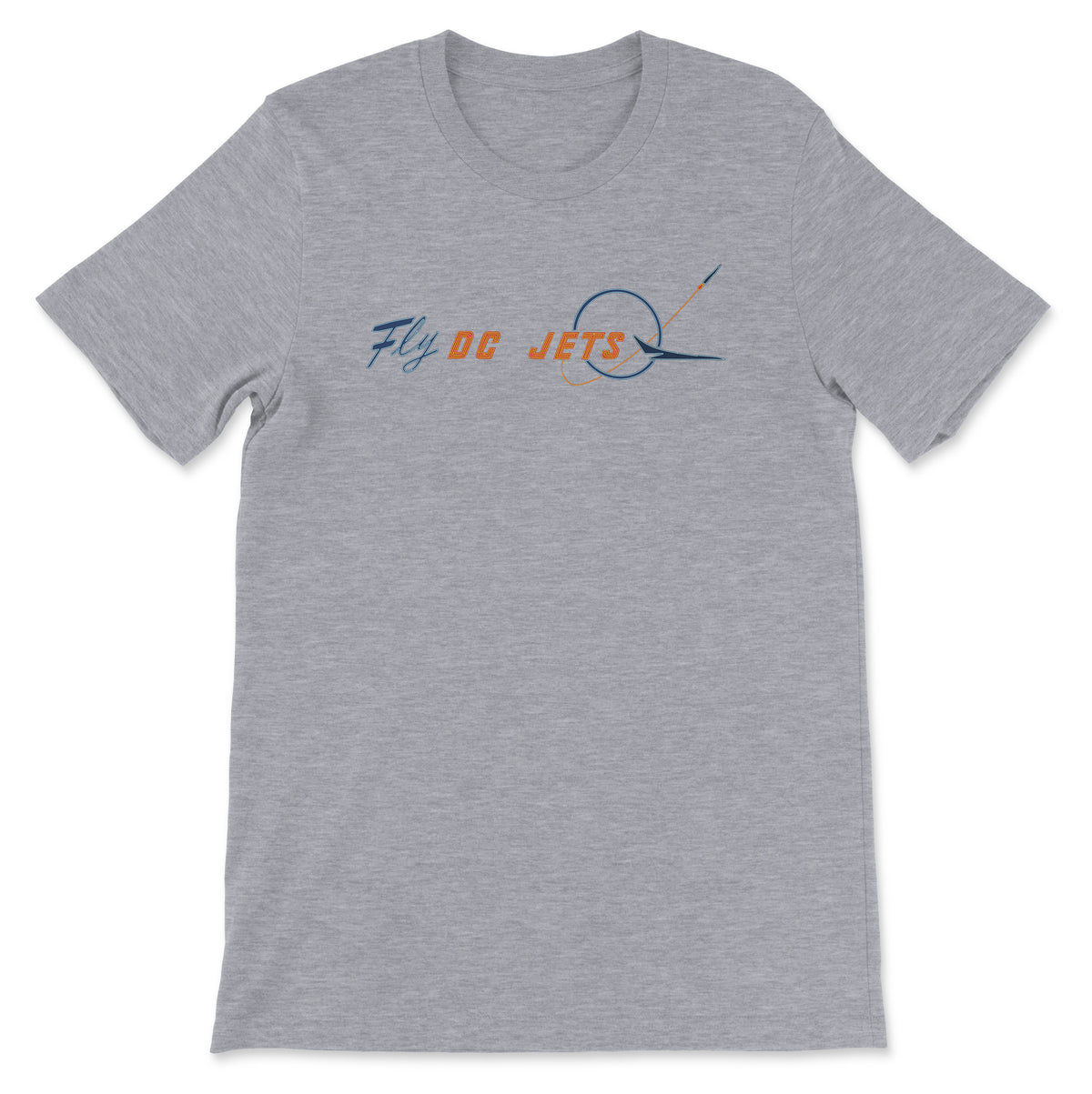 Fly DC Jets Sign Unisex T-Shirt - Athletic Heather
