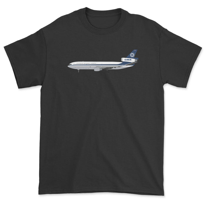 ONA McDonnell Douglas DC-10 Unisex T-Shirt - Black