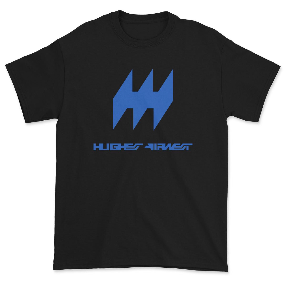 Hughes Airwest Unisex T-Shirt - Black