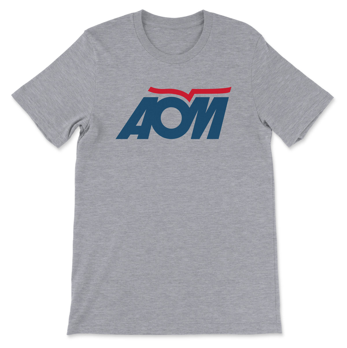 AOM French Airlines Unisex T-Shirt - Athletic Heather