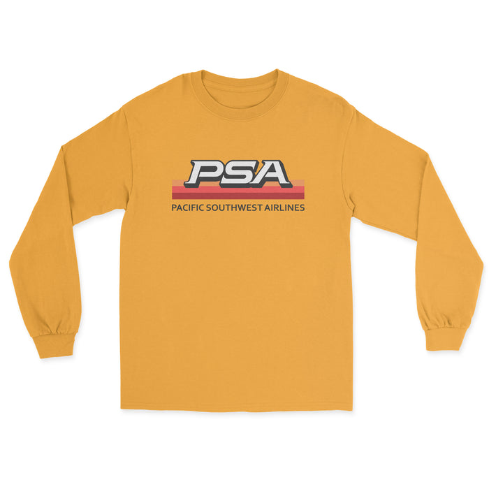 PSA Unisex Long Sleeve T-Shirt - Gold