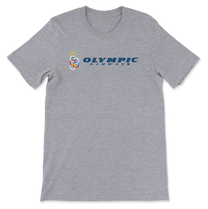 Olympic Airways Unisex T-Shirt - Athletic Heather