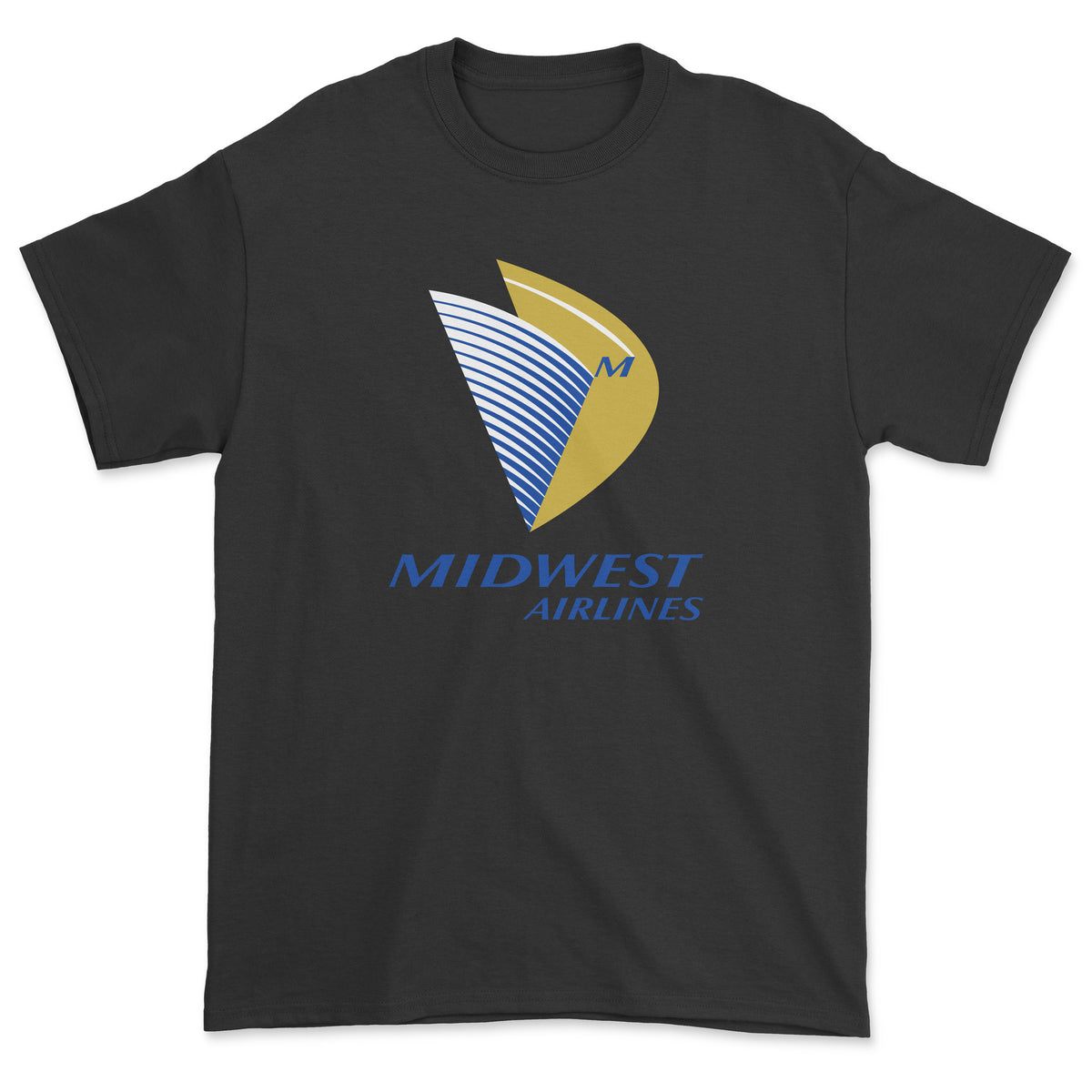 Midwest Airlines Unisex T-Shirt - Black